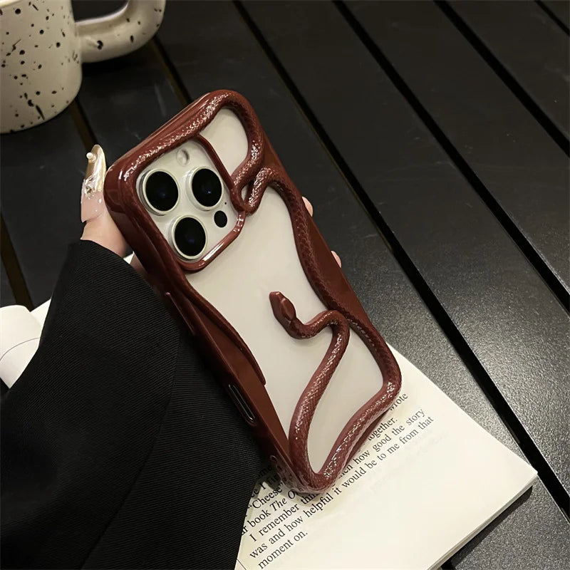 Iphone Case Glossy Snake Premium