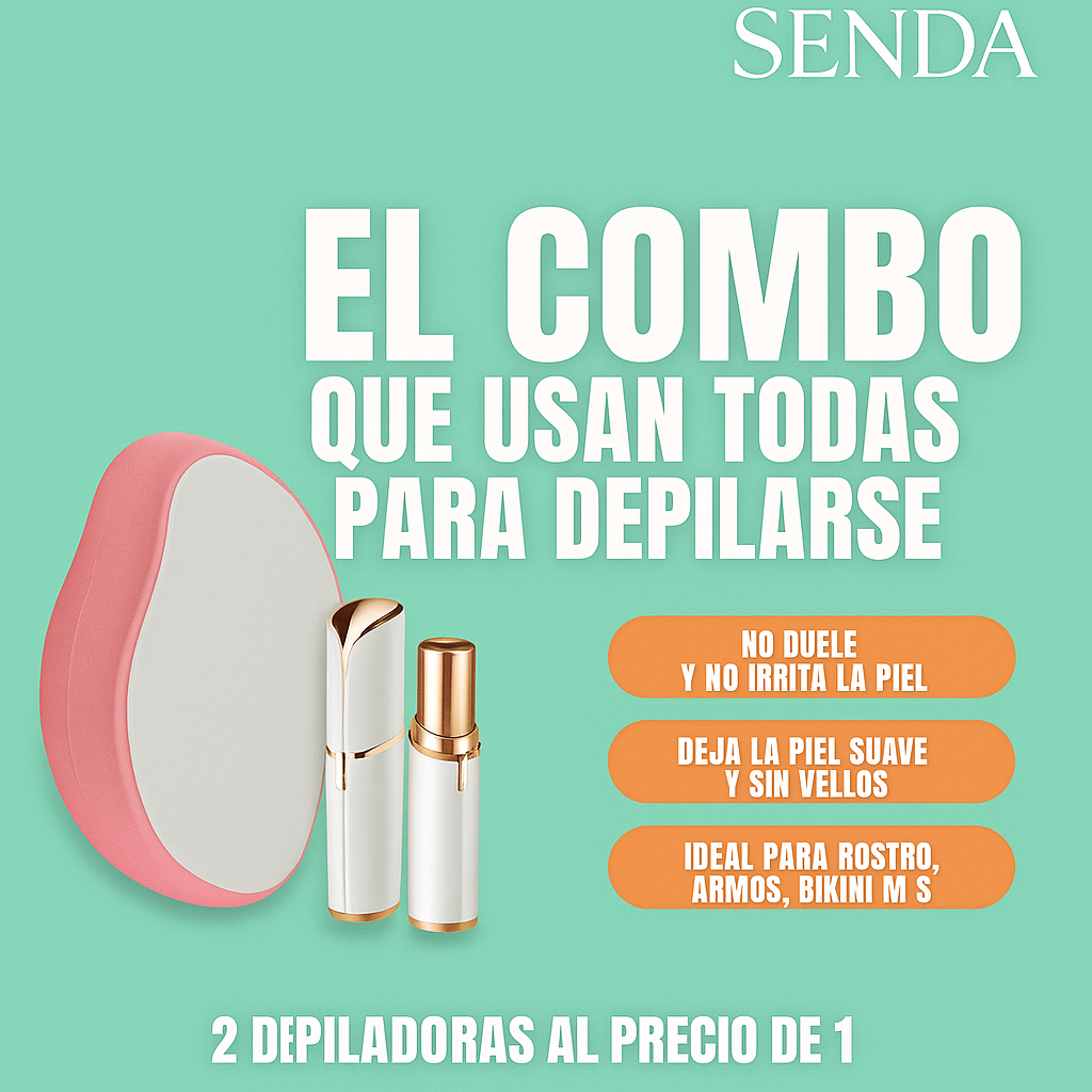 Kit Depilación “Chau Dolor” – Rostro + Cuerpo